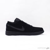Air Jordan 1 Low Black Noir - Photo 3