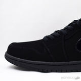 Air Jordan 1 Low Black Noir - Photo 6