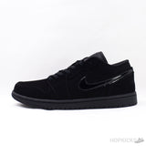 Air Jordan 1 Low Black Noir - Photo 1