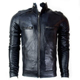 CDL Sleek Black Leather Jacket - Photo 1