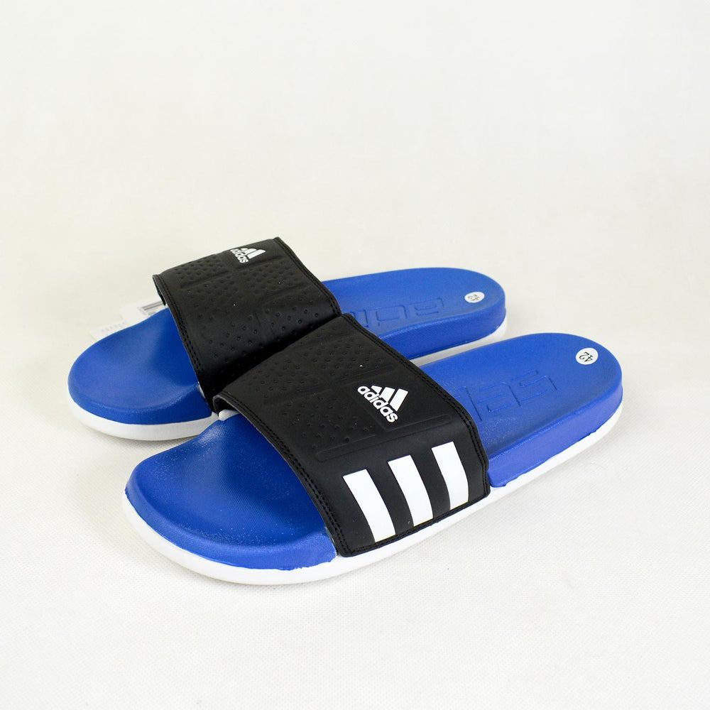Adilette Performance Black Blue [Economy Version]