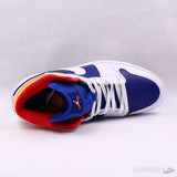 Air Jordan 1 Mid Royal Blue Laser Orange - Photo 8
