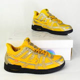 Off-White X Air Rubber Dunk University Gold - Photo 2