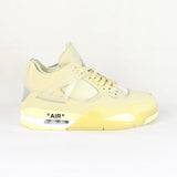 Off-White X Air Jordan 4 Sail [Premium Batch] - Photo 1