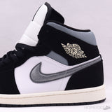 Air Jordan 1 Mid Satin Grey - Photo 7