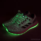 Sneakerboy X Wish X Pure Boost White [Glow In Dark] [Real Boost] - Photo 3