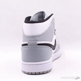 Air Jordan 1 Mid Light Smoke Grey - Photo 4