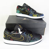 Air Jordan 1 Low Multicolor Snakeskin - Photo 2