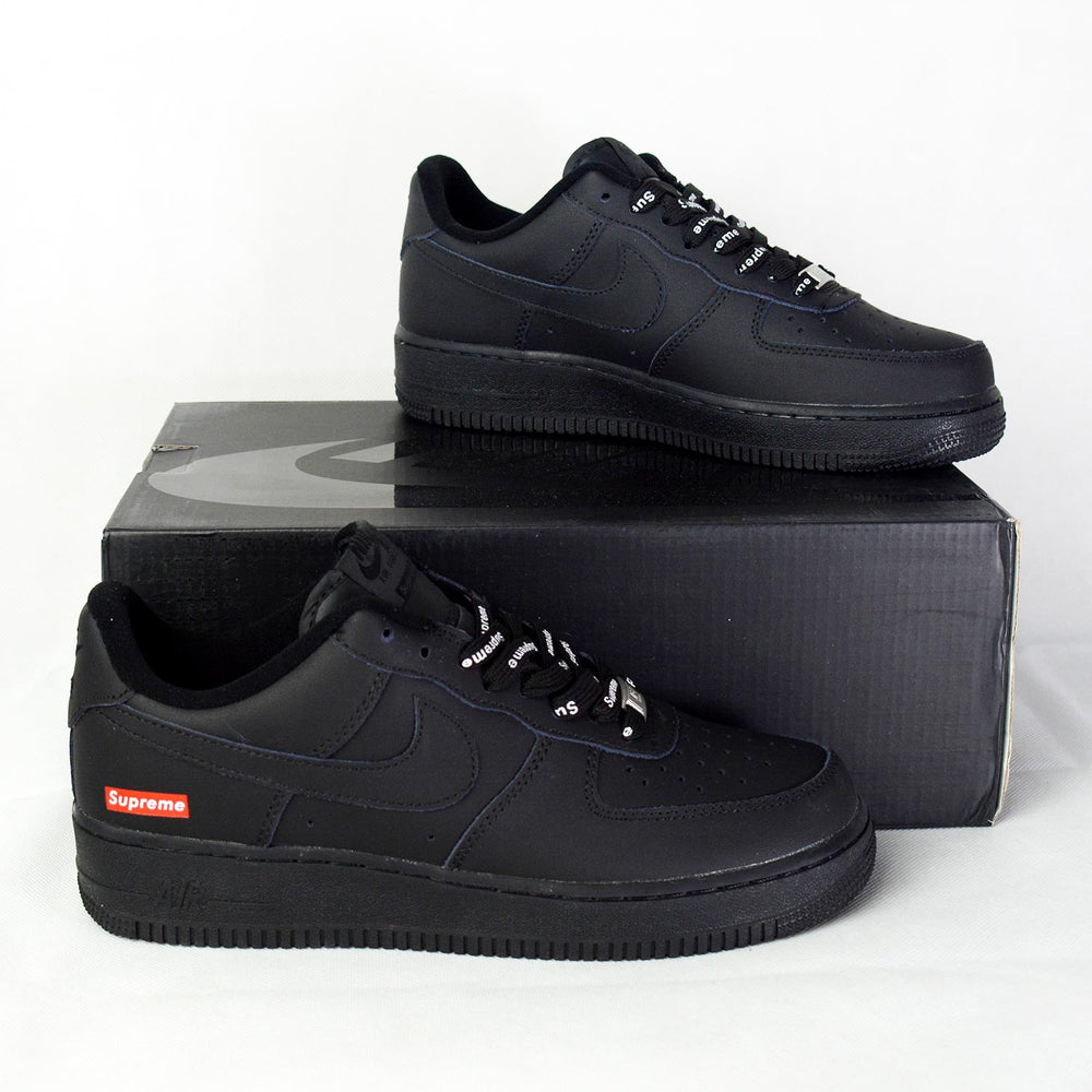 Supreme X Air Force 1 Low Black
