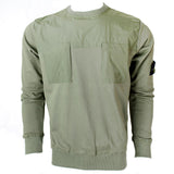Stone Island Olive Sweatshirt - Photo 1