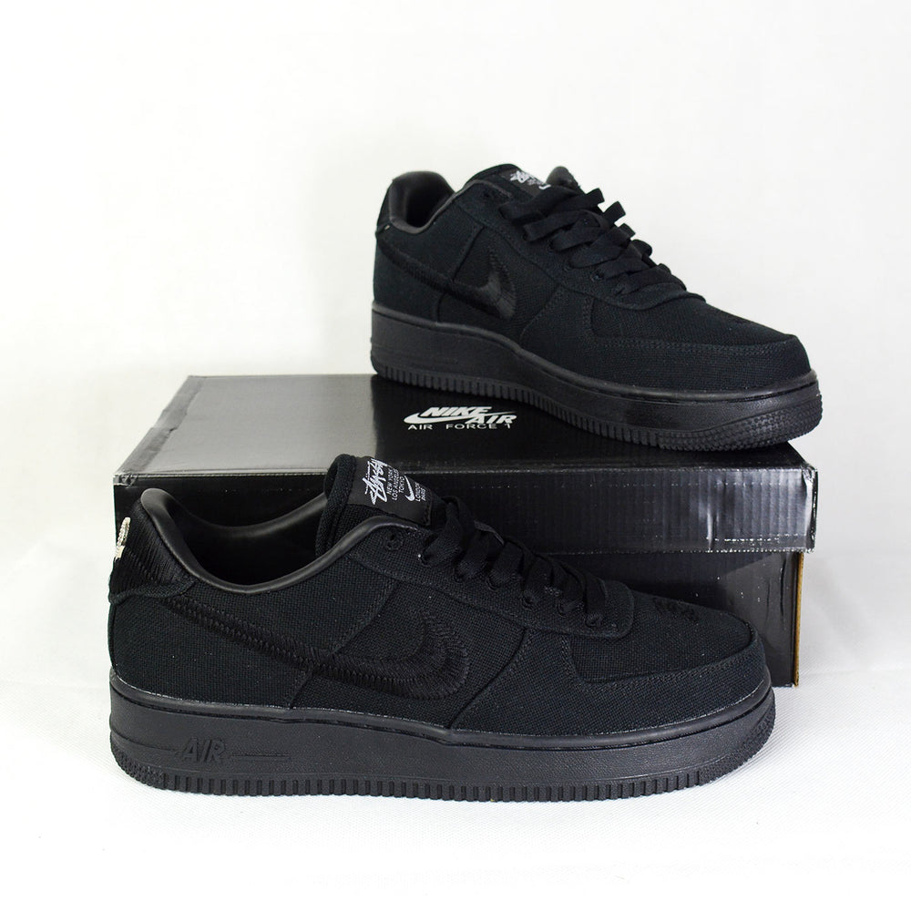 Stussy X Air Force 1 Low Triple Black