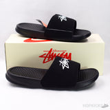 NK Stussy Slides Black - Photo 2