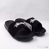 NK Stussy Slides Black - Photo 1