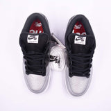 Supreme X SB Dunk Low Metallic Silver - Photo 8