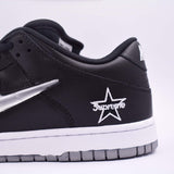 Supreme X SB Dunk Low Metallic Silver - Photo 7