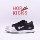 Supreme X SB Dunk Low Metallic Silver - Photo 1