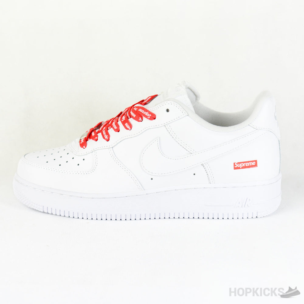 Supreme x Air Force 1 Low White [Premium Batch]