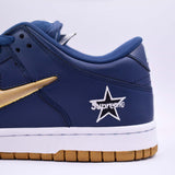 Supreme X SB Dunk Low Jewel Swoosh Gold - Photo 7