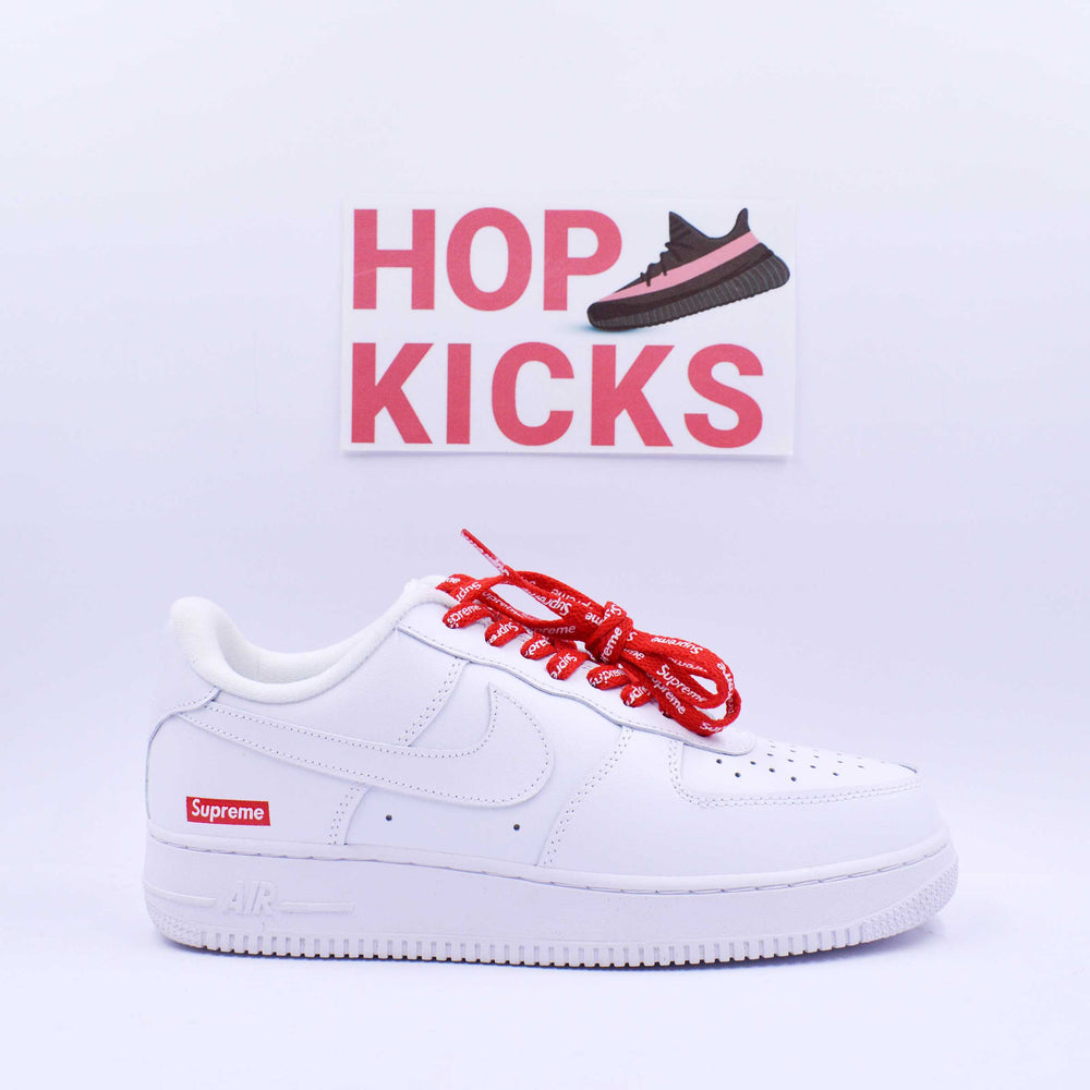 Supreme x Air Force 1 Low White