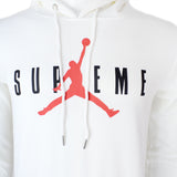 Supreme Jordan White Hoodie - Photo 3