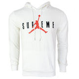 Supreme Jordan White Hoodie - Photo 1