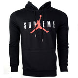 Supreme Jordan Black Hoodie - Photo 1