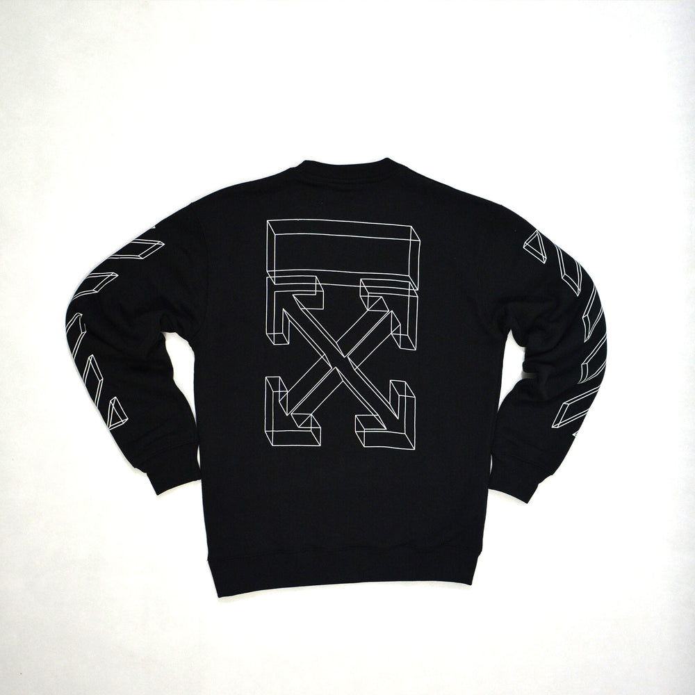 Off-White 3D Marker Line Arrows Sweatshirt [Hop Batch]