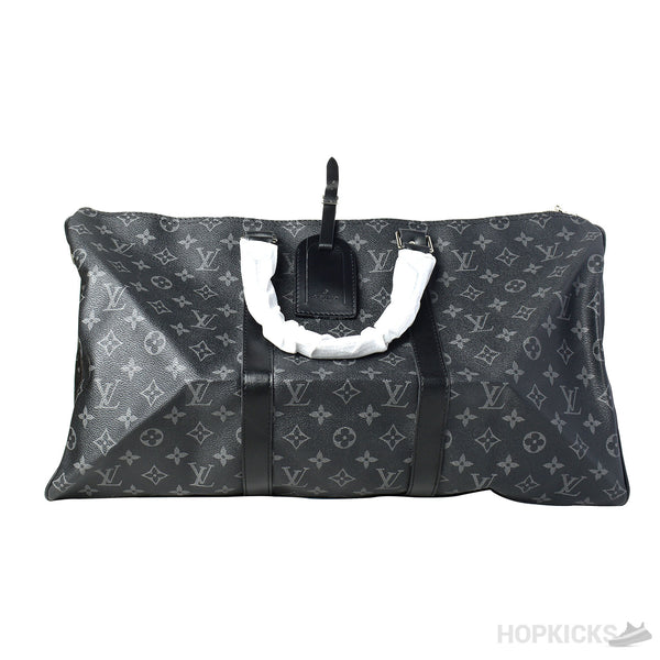 LV Keepall Bandoulière Travel Bag Black