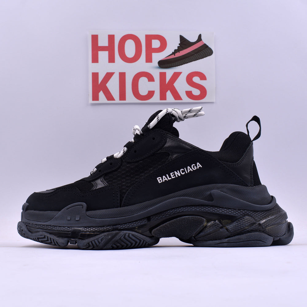 Balenciaga Triple S Solid Black [Dot Perfect Version]