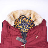 VRSC Padded Sleeveless Jacket Maroon - Photo 3