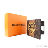 LV x Nigo Monogram Stripes Brown Multiple Wallet - Photo 6