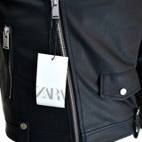 ZARA Faux Leather Jacket - Photo 5