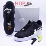 Air Force 1 Low PRM Zip Swoosh Black [Economy Batch] - Photo 2