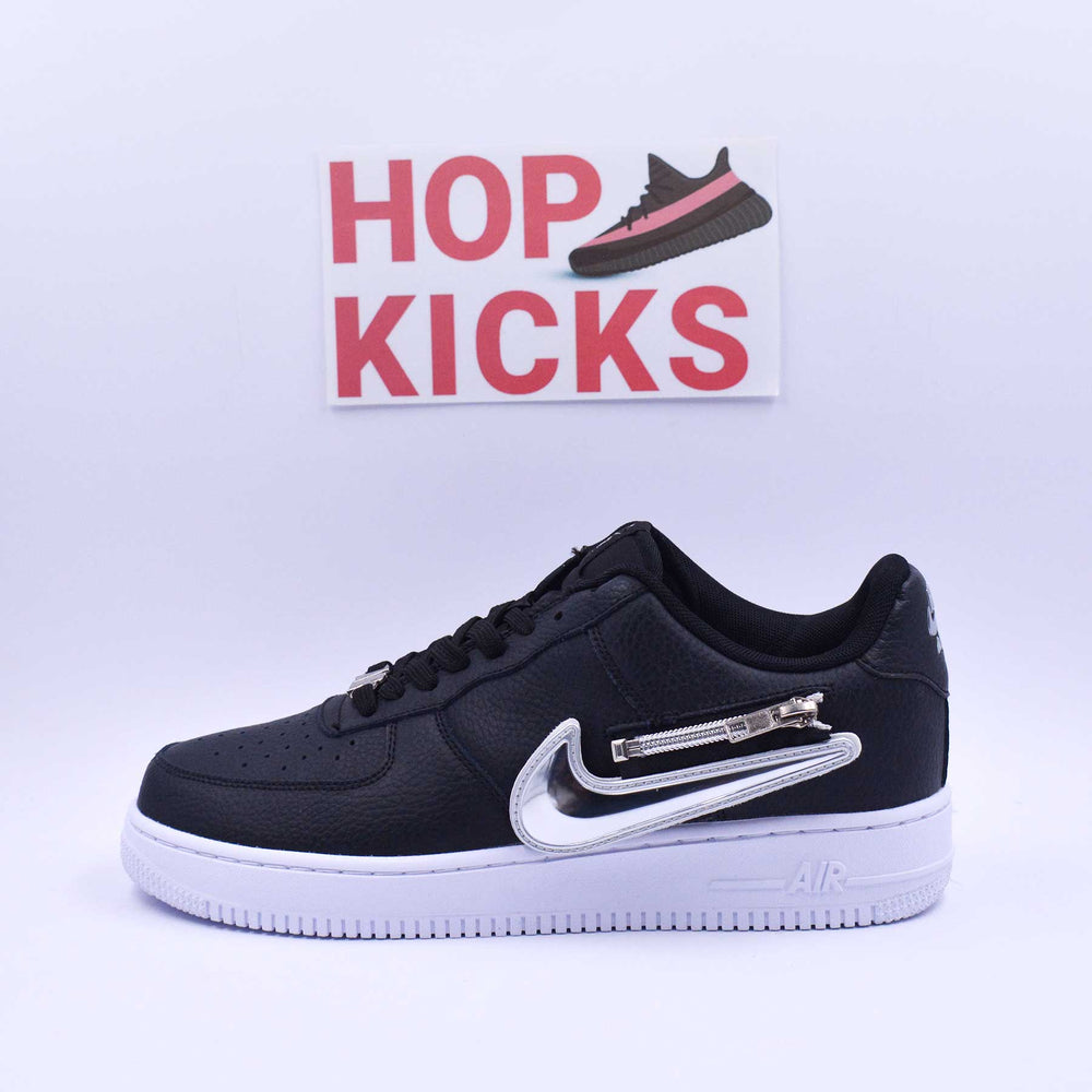 Air Force 1 Low PRM Zip Swoosh Black [Economy Batch]